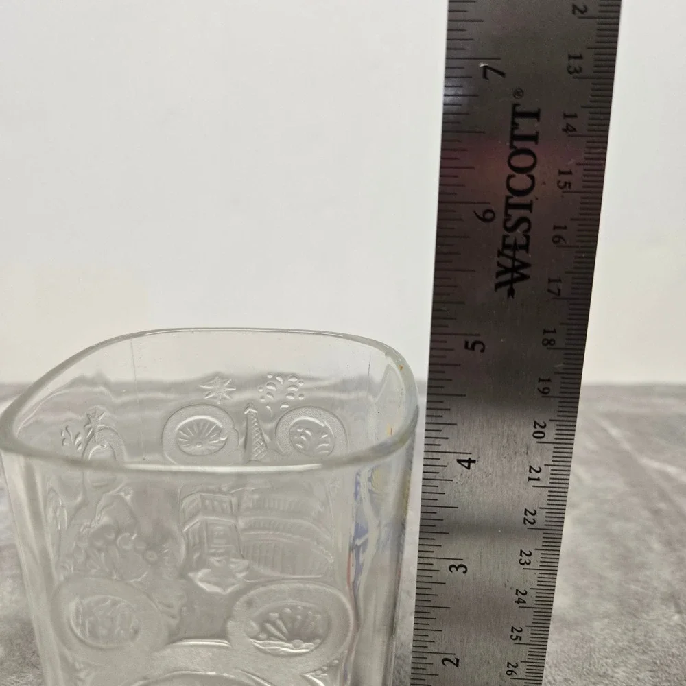 Walt Disney World 2000 Millennium Celebration McDonald's Glass Sorcerer Mickey